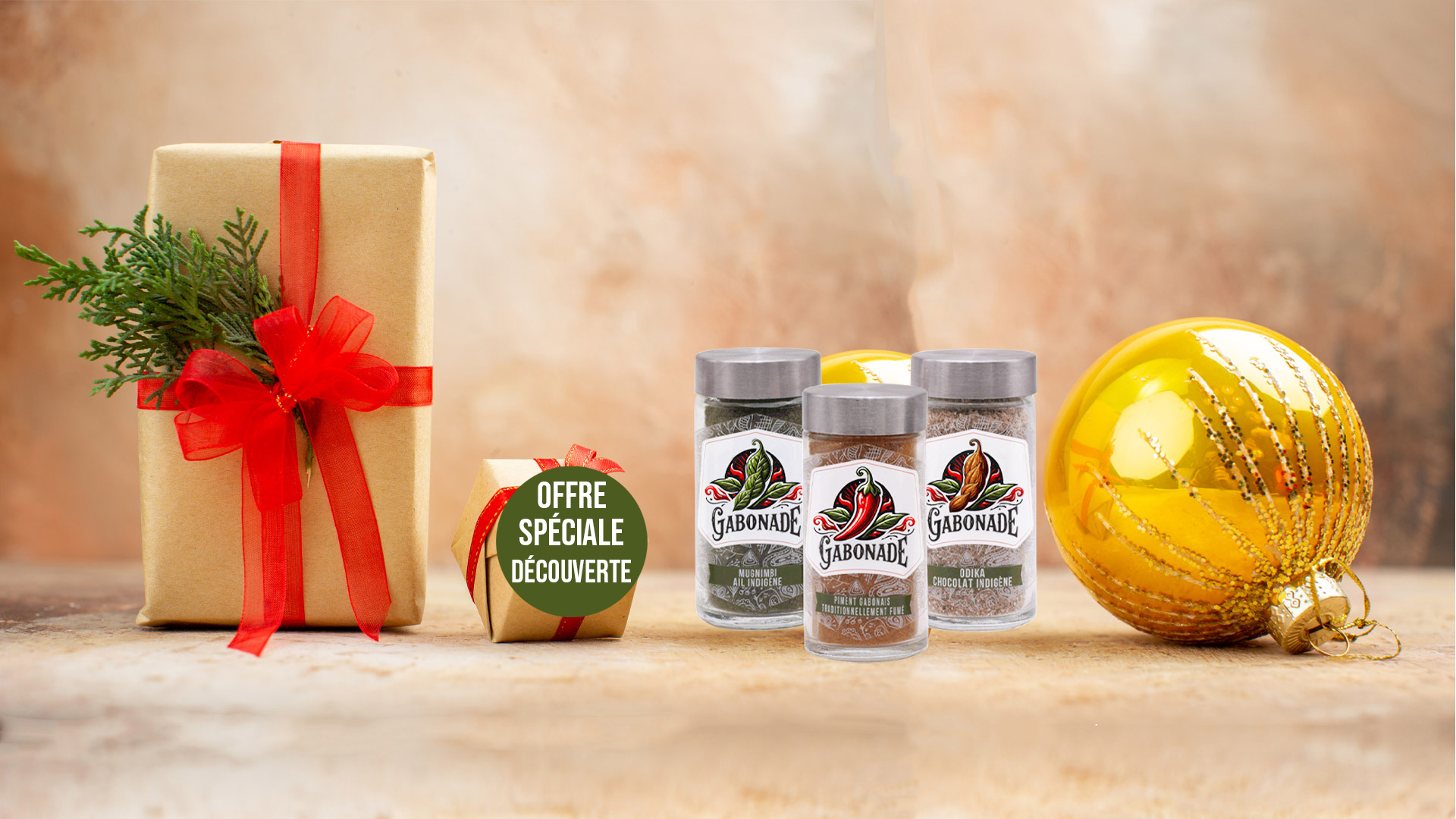 Faites plaisir avec nos coffrets d'épices gabonaises !